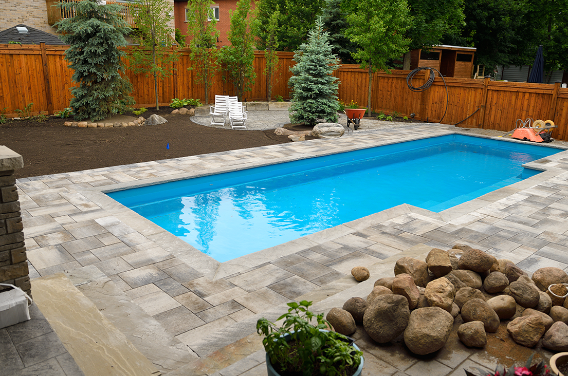 New pool install racine wi Inground pool install — Waterford WI